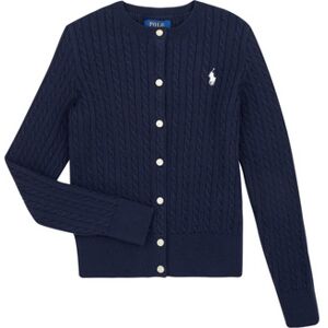 Gilet enfant Polo Ralph Lauren MINI CABLE-TOPS-SWEATER Marine 7 ans,8 / 10 ans,12 / 14 ans Meisjes Gilet enfant Polo Ralph Lauren MINI CABLE-TOPS-SWEATER Marine 7 ans,8 / 10 ans,12 / 14 ans Meisjes