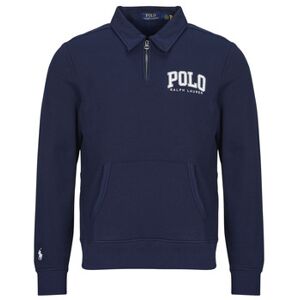Sweatshirts Polo Ralph Lauren SWEATESHIRT DEMI ZIP LOGO BRODE Marine EU S,EU L,EU XS Heren Sweatshirts Polo Ralph Lauren SWEATESHIRT DEMI ZIP LOGO BRODE Marine EU S,EU L,EU XS Heren