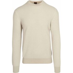 Sweatshirts BOSS pull Amercury écru Beige EU XXL,EU 3XL Heren Sweatshirts BOSS pull Amercury écru Beige EU XXL,EU 3XL Heren