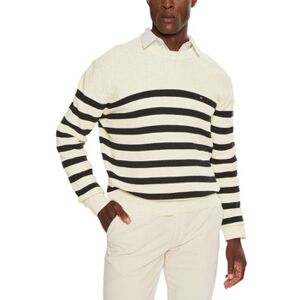 Pull Tommy Hilfiger - Pull marinière - beige et marine Beige EU L,EU XL Heren Pull Tommy Hilfiger - Pull marinière - beige et marine Beige EU L,EU XL Heren