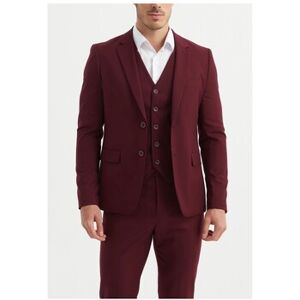 Costumes Kebello Costume 3 pièces H, Bordeaux Bordeaux FR 46,FR 50,FR 52,FR 54,FR 56,FR 58 Heren Costumes Kebello Costume 3 pièces H, Bordeaux Bordeaux FR 46,FR 50,FR 52,FR 54,FR 56,FR 58 Heren