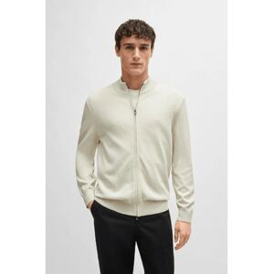 Sweatshirts BOSS Gilet blanc cassé Blanc EU XXL,EU M,EU L,EU XL Heren Sweatshirts BOSS Gilet blanc cassé Blanc EU XXL,EU M,EU L,EU XL Heren