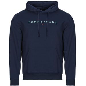 Polaire Tommy Jeans TJM REG LINEAR LOGO HOODIE EXT Bleu EU XXL,EU S,EU M,EU L,EU XL,EU XS Heren Polaire Tommy Jeans TJM REG LINEAR LOGO HOODIE EXT Bleu EU XXL,EU S,EU M,EU L,EU XL,EU XS Heren