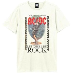 T-shirt Amplified Clothing Let There Be Rock Angus Blanc EU XXL,EU S,EU M,EU L,EU XL,EU XS,EU 3XL Heren T-shirt Amplified Clothing Let There Be Rock Angus Blanc EU XXL,EU S,EU M,EU L,EU XL,EU XS,EU 3XL Heren