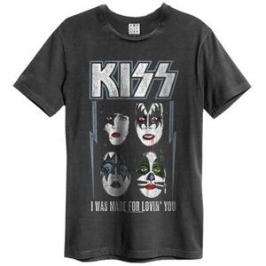 T-shirt Amplified Clothing I Was Made For Loving You Multicolore EU XXL,EU S,EU M,EU L,EU XL,EU 3XL Heren T-shirt Amplified Clothing I Was Made For Loving You Multicolore EU XXL,EU S,EU M,EU L,EU XL,EU 3XL Heren