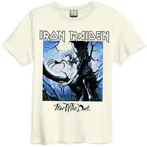 T-shirt Amplified Clothing Fear Of The Dark Blanc EU XXL,EU S,EU M,EU L,EU XL Heren T-shirt Amplified Clothing Fear Of The Dark Blanc EU XXL,EU S,EU M,EU L,EU XL Heren