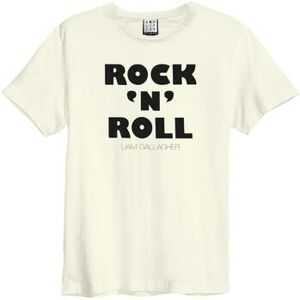 T-shirt Amplified Clothing Rock N Roll Blanc EU XXL,EU S,EU M,EU L,EU XL Heren T-shirt Amplified Clothing Rock N Roll Blanc EU XXL,EU S,EU M,EU L,EU XL Heren