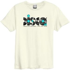 T-shirt Amplified Clothing Disco Discs Blanc EU XXL,EU S,EU M,EU L,EU XL Heren T-shirt Amplified Clothing Disco Discs Blanc EU XXL,EU S,EU M,EU L,EU XL Heren