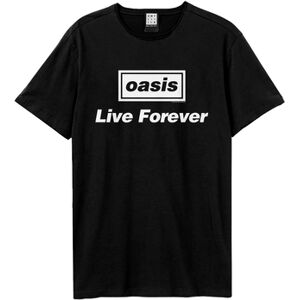 T-shirt Amplified Clothing Live Forever Noir EU XXL,EU S,EU M,EU L,EU XL,EU XS Heren T-shirt Amplified Clothing Live Forever Noir EU XXL,EU S,EU M,EU L,EU XL,EU XS Heren