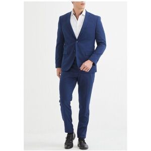 Costumes Kebello Costume H, Bleu Bleu FR 46,FR 48,FR 50,FR 52,FR 54,FR 56,FR 58,FR 60 Heren Costumes Kebello Costume H, Bleu Bleu FR 46,FR 48,FR 50,FR 52,FR 54,FR 56,FR 58,FR 60 Heren