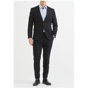 Costumes Kebello Costume H, Noir Noir FR 46,FR 48,FR 50,FR 52,FR 54,FR 56,FR 58,FR 60,IT 64 Heren Costumes Kebello Costume H, Noir Noir FR 46,FR 48,FR 50,FR 52,FR 54,FR 56,FR 58,FR 60,IT 64 Heren