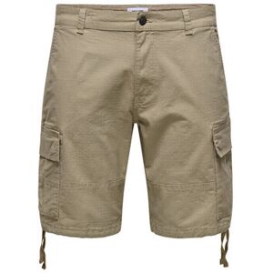 Only & Sons Short Only & Sons 176969VTPE25 Beige EU S,EU M Heren Only & Sons Short Only & Sons 176969VTPE25 Beige EU S,EU M Heren