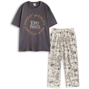 Ensembles de pyjama Lord Of The Rings Logo Ensemble pyjama à manches courtes et jambes longues Noir UK XXL,UK S,UK M,UK L,UK XL Heren Ensembles de pyjama Lord Of The Rings Logo Ensemble pyjama à manches courtes et jambes longues Noir UK XXL,UK S,UK M,UK L,UK XL Heren