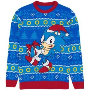 Sweatshirts Dessins Animés Sonic Pull de Noël Bleu UK S,UK M,UK L,UK XL,UK XXL Heren Sweatshirts Dessins Animés Sonic Pull de Noël Bleu UK S,UK M,UK L,UK XL,UK XXL Heren