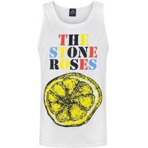 Debardeur The Stone Roses Logo Gilet Blanc UK S,UK M,UK L Heren Debardeur The Stone Roses Logo Gilet Blanc UK S,UK M,UK L Heren
