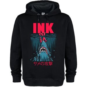 Sweatshirts à capuche Amplified Clothing Jaws Noir EU XXL,EU S,EU L,EU XL,EU XS,EU 3XL Dames Sweatshirts à capuche Amplified Clothing Jaws Noir EU XXL,EU S,EU L,EU XL,EU XS,EU 3XL Dames