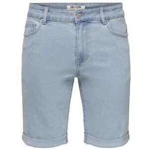 Only & Sons Short Only & Sons Sply Bleu EU XXL,EU S,EU M,EU L,EU XL Heren Only & Sons Short Only & Sons Sply Bleu EU XXL,EU S,EU M,EU L,EU XL Heren