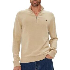 Sweat-shirt Tommy Hilfiger 1/4 Zip Light Beige EU S,EU XL Heren Sweat-shirt Tommy Hilfiger 1/4 Zip Light Beige EU S,EU XL Heren
