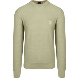 Sweatshirts BOSS Pull Anion Vert Clair Vert EU XXL,EU M Heren Sweatshirts BOSS Pull Anion Vert Clair Vert EU XXL,EU M Heren