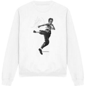 Sweatshirts Bruce Lee Flying Kick Blanc EU XXL,EU S,EU M,EU L,EU XL Heren Sweatshirts Bruce Lee Flying Kick Blanc EU XXL,EU S,EU M,EU L,EU XL Heren