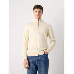 Sweatshirts BOSS Gilet jaune en cachemire Jaune EU XXL,EU M,EU L,EU XL Heren Sweatshirts BOSS Gilet jaune en cachemire Jaune EU XXL,EU M,EU L,EU XL Heren