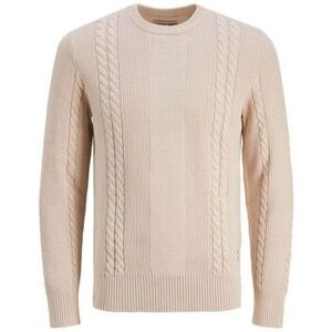 jack & jones Pull Jack & Jones 12242948 GRID CABLE CREW-MOONBEAM Beige IT L,IT XL Heren jack & jones Pull Jack & Jones 12242948 GRID CABLE CREW-MOONBEAM Beige IT L,IT XL Heren