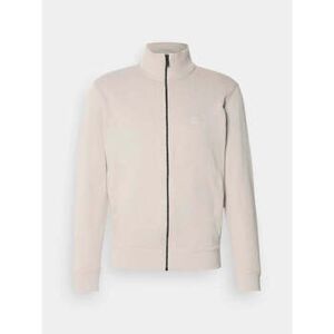 Polaire BOSS Sweat zippé beige en coton Beige EU M,EU XL Heren Polaire BOSS Sweat zippé beige en coton Beige EU M,EU XL Heren