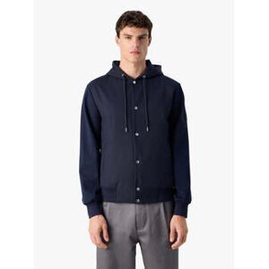 Manteau BOSS Veste légère marine en laine Bleu EU S,EU M,EU L,EU XL Heren Manteau BOSS Veste légère marine en laine Bleu EU S,EU M,EU L,EU XL Heren