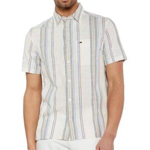 Chemise Tommy Hilfiger Stripe Blanc EU S,EU M,EU L Heren Chemise Tommy Hilfiger Stripe Blanc EU S,EU M,EU L Heren