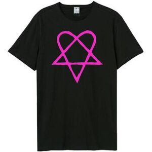 T-shirt Amplified Clothing Heartagram Noir EU XXL,EU S,EU M,EU L,EU XL,EU XS,EU 3XL Heren T-shirt Amplified Clothing Heartagram Noir EU XXL,EU S,EU M,EU L,EU XL,EU XS,EU 3XL Heren