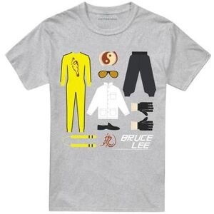 T-shirt Bruce Lee Lee Gift Set Gris EU XXL,EU S,EU M,EU L,EU XL,EU 3XL,EU 4XL,EU 5XL Dames T-shirt Bruce Lee Lee Gift Set Gris EU XXL,EU S,EU M,EU L,EU XL,EU 3XL,EU 4XL,EU 5XL Dames