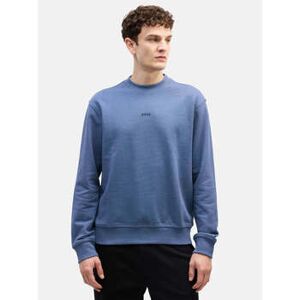 Polaire BOSS Sweat bleu en coton Bleu EU XXL,EU S,EU M,EU L,EU XL Heren Polaire BOSS Sweat bleu en coton Bleu EU XXL,EU S,EU M,EU L,EU XL Heren