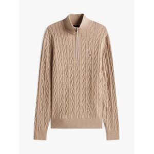 Pull Tommy Hilfiger Pull camionneur torsadé beige en coton Beige EU XXL,EU M,EU L,EU XL Heren Pull Tommy Hilfiger Pull camionneur torsadé beige en coton Beige EU XXL,EU M,EU L,EU XL Heren