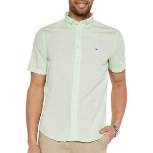 Chemise Tommy Hilfiger Flex Poplins Vert EU XXL,EU L,EU XL Heren Chemise Tommy Hilfiger Flex Poplins Vert EU XXL,EU L,EU XL Heren