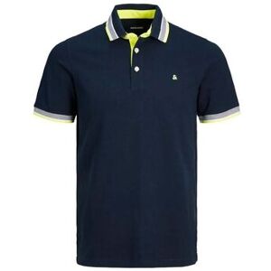 jack & jones Polo Jack & Jones 12136668 PAULOS-NAVY BLAZER NEON Bleu IT M,IT L Heren jack & jones Polo Jack & Jones 12136668 PAULOS-NAVY BLAZER NEON Bleu IT M,IT L Heren