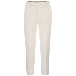 Pantalons de costume Pt Torino Pantalone Blanc IT 44,IT 46,IT 50,IT 52,IT 54 Heren Pantalons de costume Pt Torino Pantalone Blanc IT 44,IT 46,IT 50,IT 52,IT 54 Heren