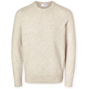 Pull Selected Noos Rai Knit - Oatmeal Beige EU S,EU M,EU L,EU XL Heren Pull Selected Noos Rai Knit - Oatmeal Beige EU S,EU M,EU L,EU XL Heren