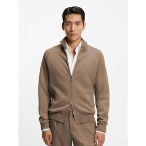 Sweatshirts BOSS Gilet marron en laine Marron EU XXL,EU S,EU M,EU L,EU XL Heren Sweatshirts BOSS Gilet marron en laine Marron EU XXL,EU S,EU M,EU L,EU XL Heren