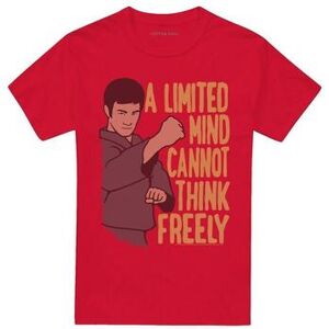 T-shirt Bruce Lee The Free Thinker Rouge EU XXL,EU S,EU M,EU L,EU XL,EU 3XL,EU 4XL Heren T-shirt Bruce Lee The Free Thinker Rouge EU XXL,EU S,EU M,EU L,EU XL,EU 3XL,EU 4XL Heren