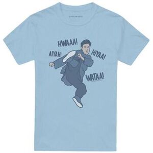 T-shirt Bruce Lee The Hiya! Bleu EU XXL,EU S,EU M,EU L,EU XL,EU 3XL Heren T-shirt Bruce Lee The Hiya! Bleu EU XXL,EU S,EU M,EU L,EU XL,EU 3XL Heren