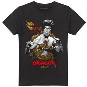 T-shirt Bruce Lee Golden Year Of The Dragon Noir EU XXL,EU S,EU M,EU L,EU XL,EU 3XL,EU 4XL,EU 5XL Dames T-shirt Bruce Lee Golden Year Of The Dragon Noir EU XXL,EU S,EU M,EU L,EU XL,EU 3XL,EU 4XL,EU 5XL Dames
