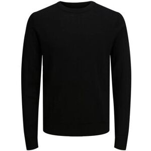 jack & jones Pull Jack & Jones 12216817 MERINO CREW-BLACK Noir IT S,IT L Heren jack & jones Pull Jack & Jones 12216817 MERINO CREW-BLACK Noir IT S,IT L Heren