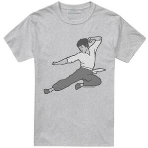 T-shirt Bruce Lee The Signature Move Gris EU XXL,EU S,EU M,EU L,EU XL,EU 3XL,EU 4XL,EU 5XL Dames T-shirt Bruce Lee The Signature Move Gris EU XXL,EU S,EU M,EU L,EU XL,EU 3XL,EU 4XL,EU 5XL Dames