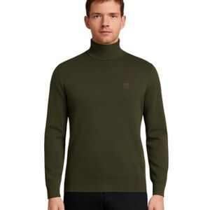 Pull Billtornade - Pull col cheminée - kaki Kaki EU L,EU XL Heren Pull Billtornade - Pull col cheminée - kaki Kaki EU L,EU XL Heren