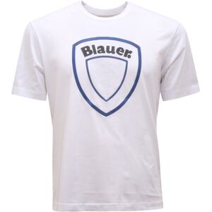 T-shirt Blauer - Blanc IT S,IT XL Heren T-shirt Blauer - Blanc IT S,IT XL Heren