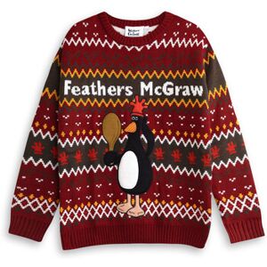 Pull Dessins Animés Feathers Pull de Noël Rouge UK M,UK L,UK XL,UK XXL Heren Pull Dessins Animés Feathers Pull de Noël Rouge UK M,UK L,UK XL,UK XXL Heren