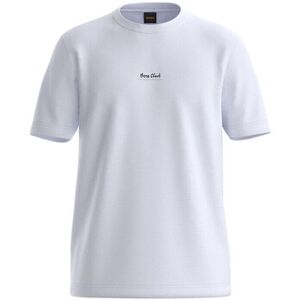 T-shirt BOSS T-Shirt Classic fit avec imprimé Te_BossClub blanc Blanc EU S,EU L,EU XL Heren T-shirt BOSS T-Shirt Classic fit avec imprimé Te_BossClub blanc Blanc EU S,EU L,EU XL Heren