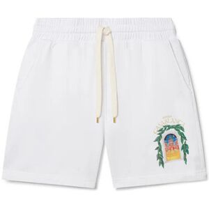 Short Casablanca AVENIDA PRINTED SWEATSHORT WHITE Blanc EU XXL,EU S,EU L,EU XL Heren Short Casablanca AVENIDA PRINTED SWEATSHORT WHITE Blanc EU XXL,EU S,EU L,EU XL Heren