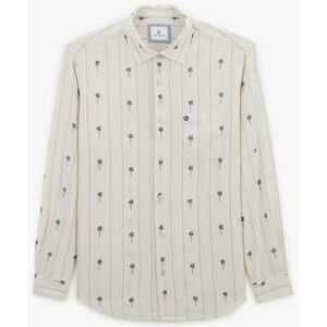 Chemise Serge Blanco Chemise ML Blanc EU XXL,EU S,EU M,EU L,EU XL,EU 3XL,EU 4XL,EU 5XL Heren Chemise Serge Blanco Chemise ML Blanc EU XXL,EU S,EU M,EU L,EU XL,EU 3XL,EU 4XL,EU 5XL Heren
