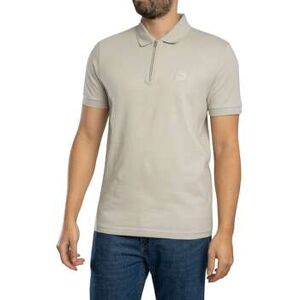 Polo BOSS Polo à fermeture éclair Passer Gris EU XXL,EU S,EU M,EU L,EU XL Heren Polo BOSS Polo à fermeture éclair Passer Gris EU XXL,EU S,EU M,EU L,EU XL Heren